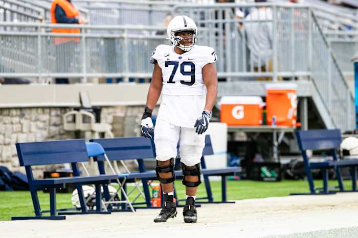 Penn State lineman Caedan Wallace